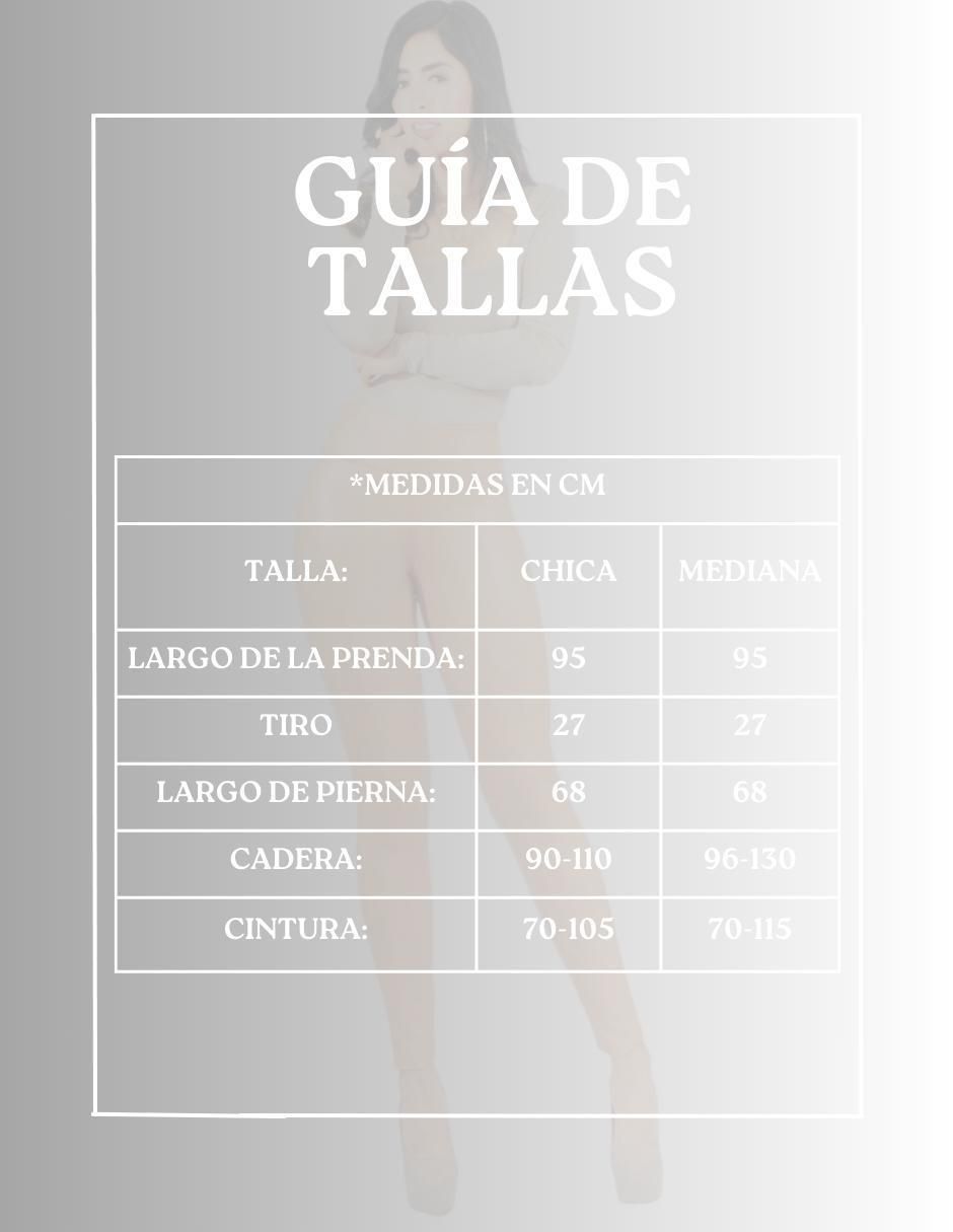 Legging cintura alta con medio elástico para mujer 2