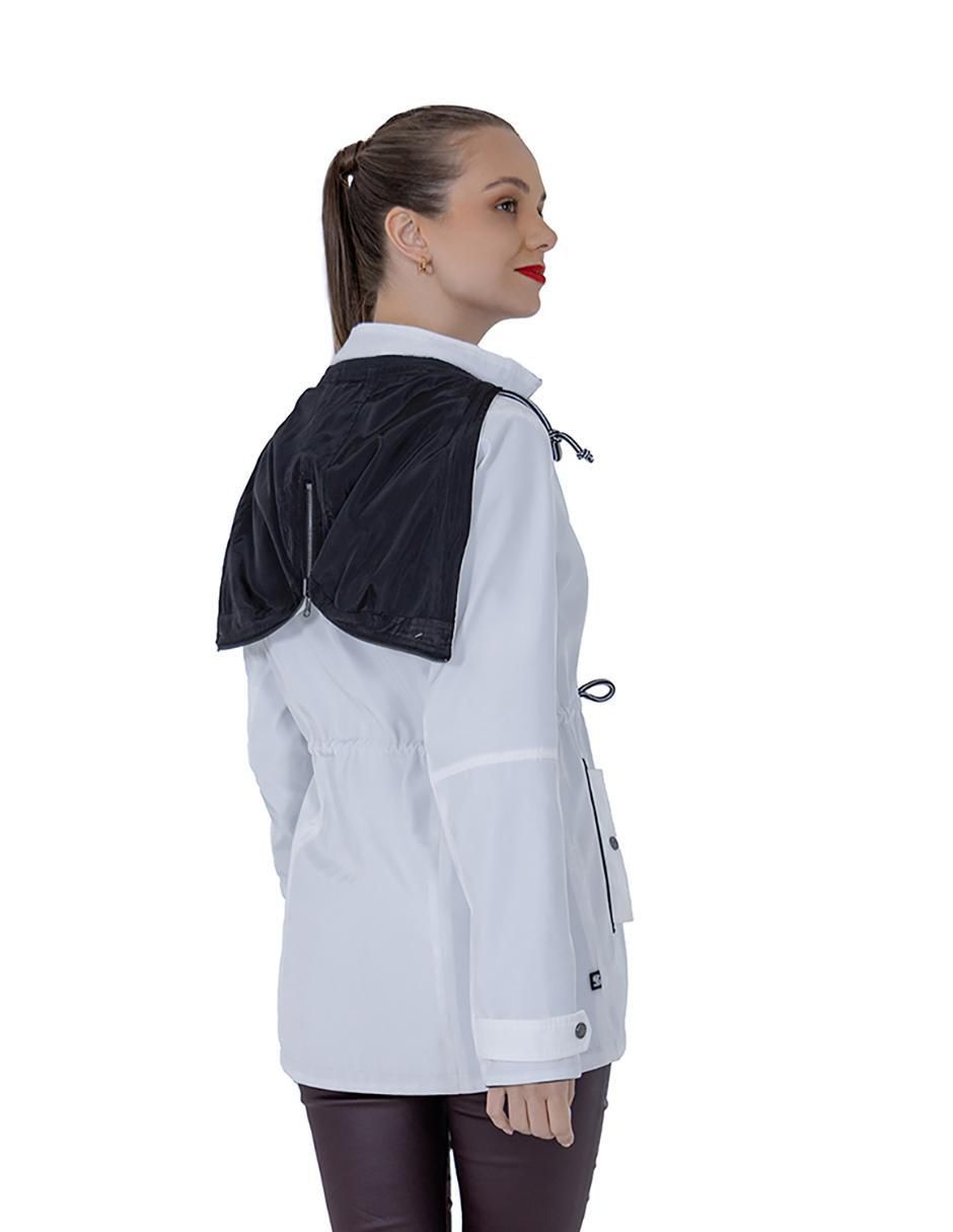 Gabardina impermeable para mujer