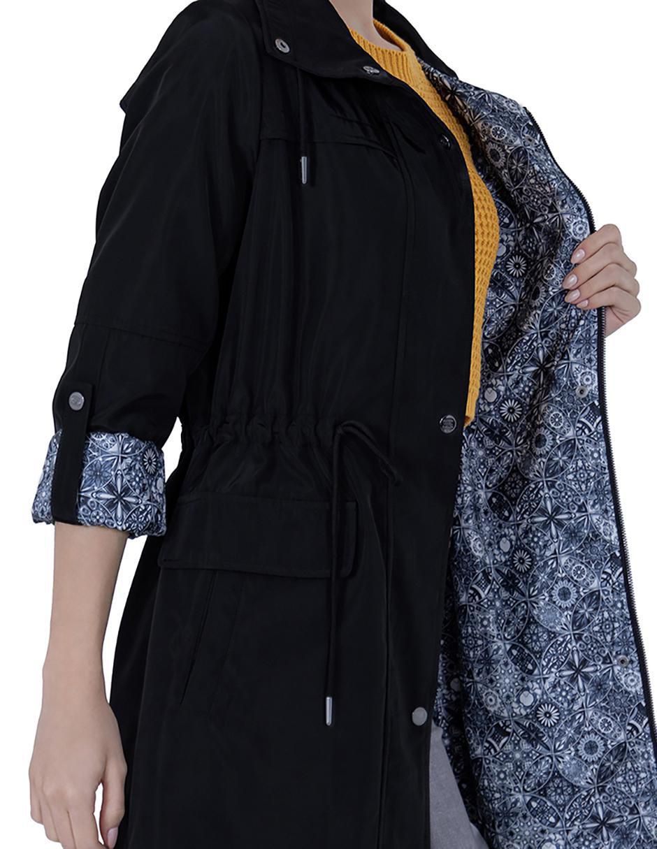 Gabardina impermeable para mujer