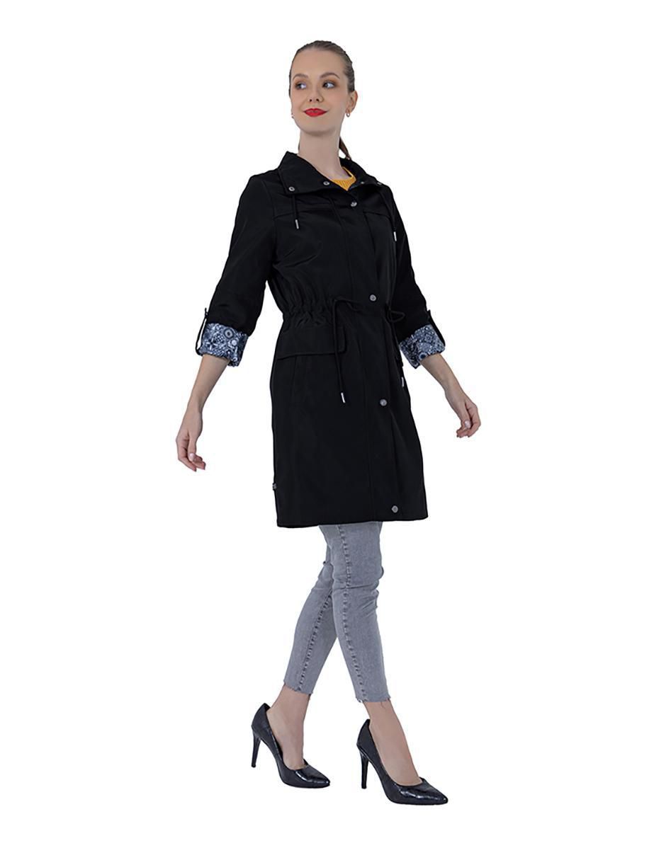 Gabardina impermeable para mujer