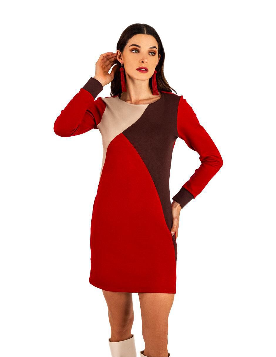 Vestido arriba de la rodilla casual para mujer
