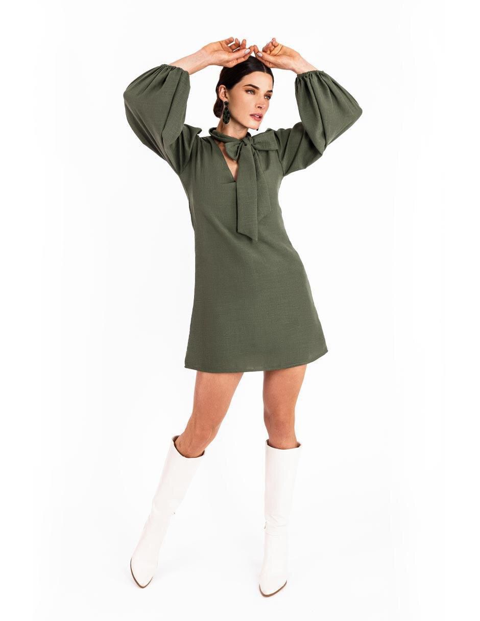 Vestido arriba de la rodilla casual para mujer