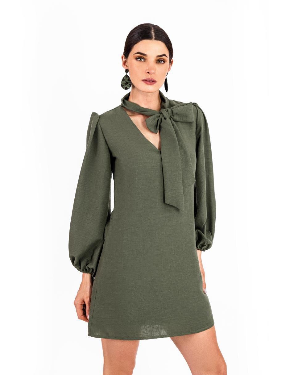 Vestido arriba de la rodilla casual para mujer