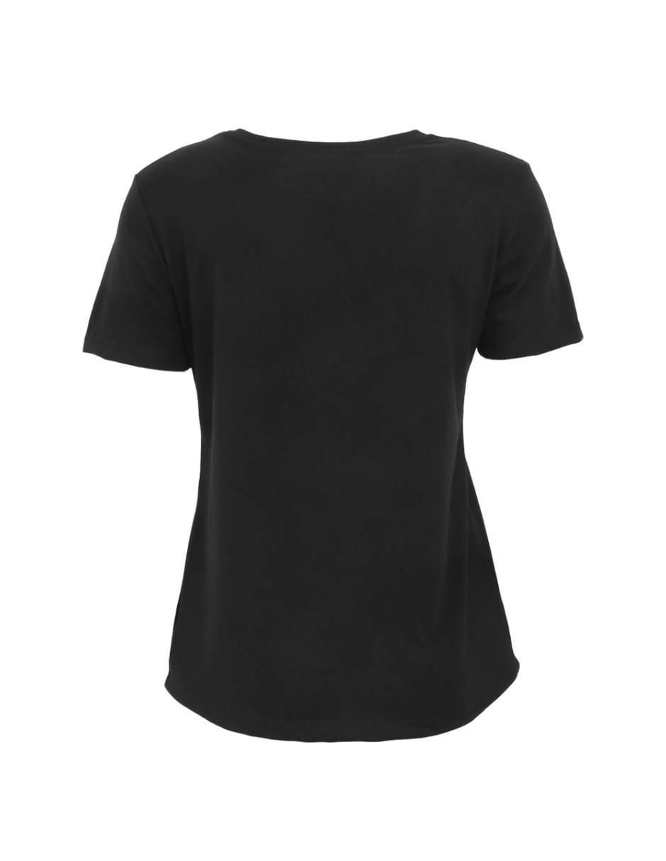 Playera manga corta cuello redondo mujer 4