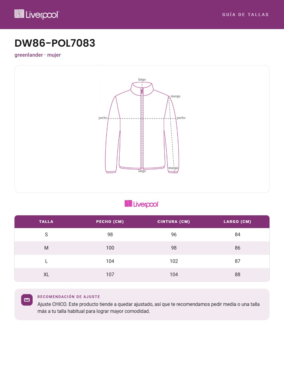 Chamarra impermeable para mujer 6