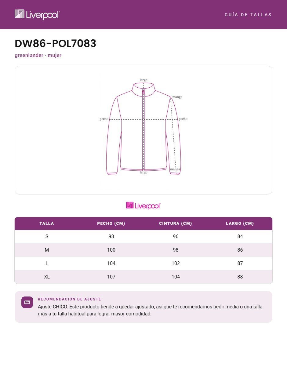 Chamarra impermeable para mujer 6