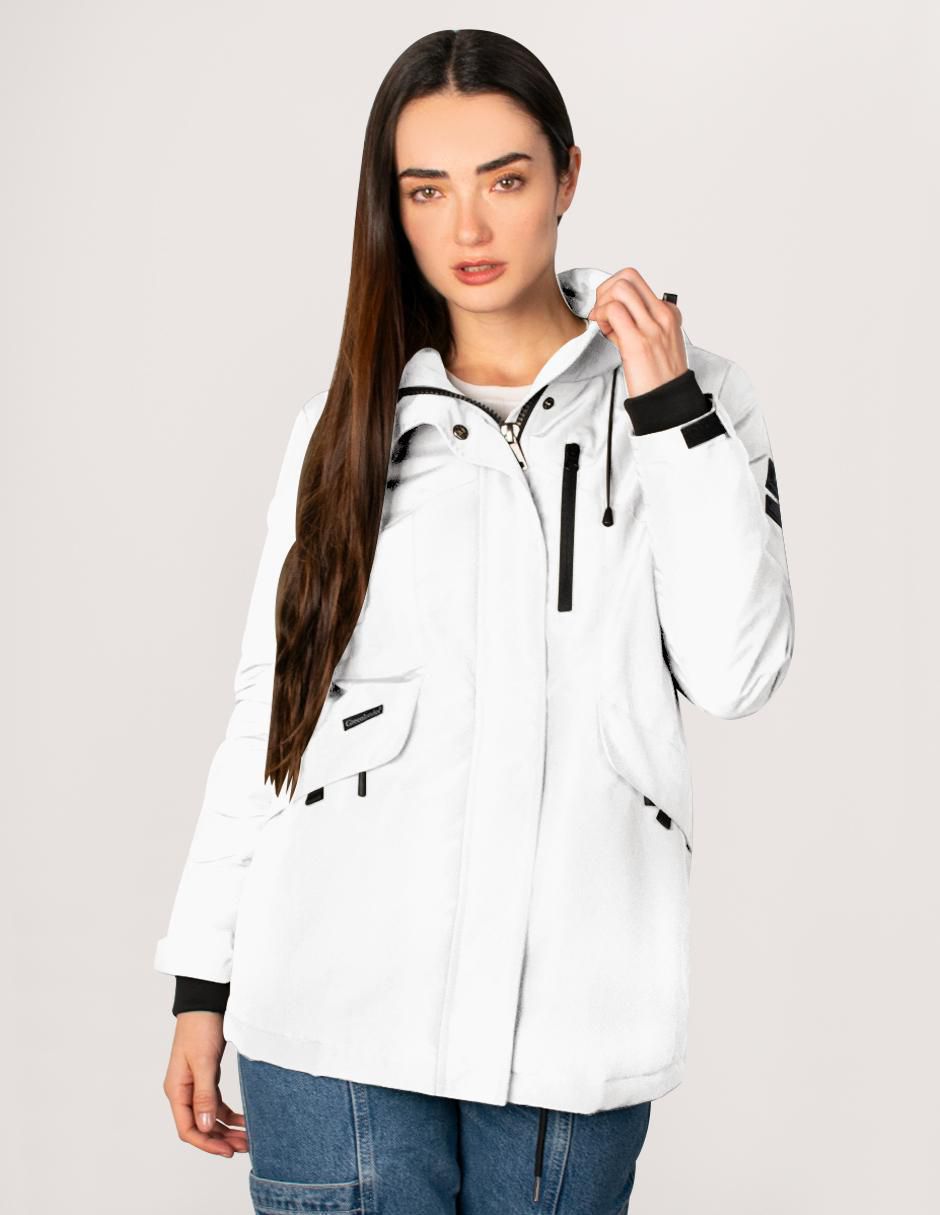 Chamarra parka para mujer
