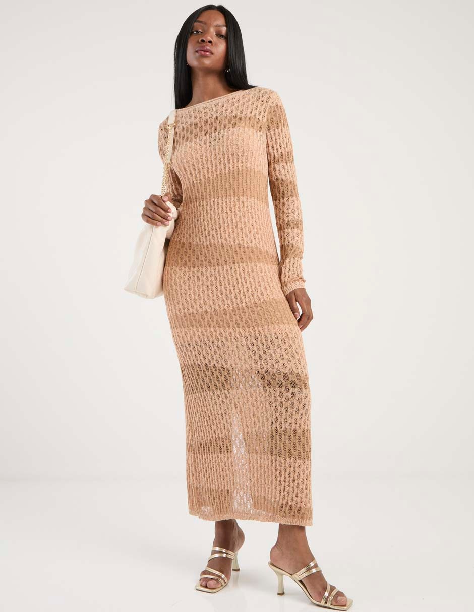 Vestido largo casual para mujer