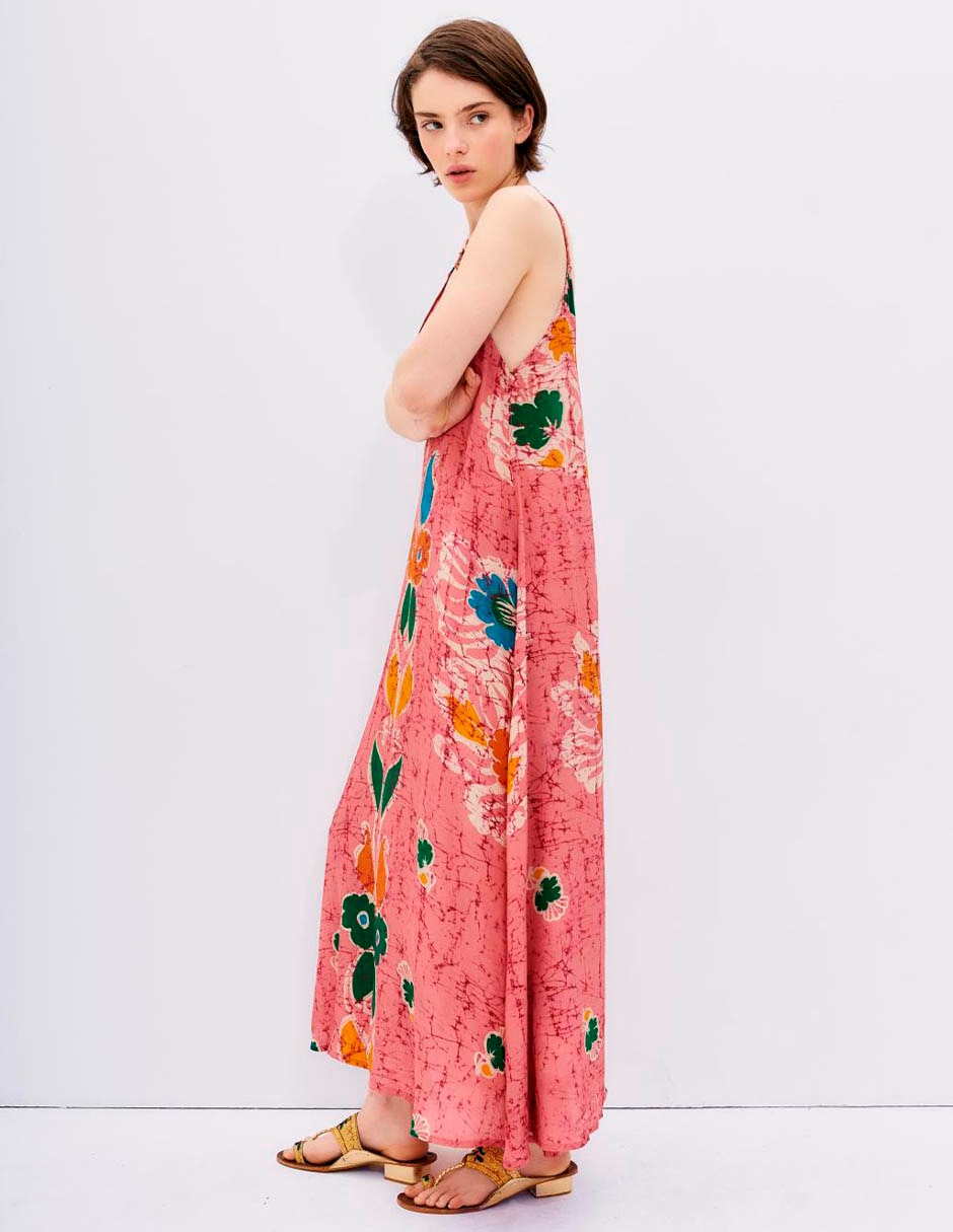 Vestido largo casual para mujer 7