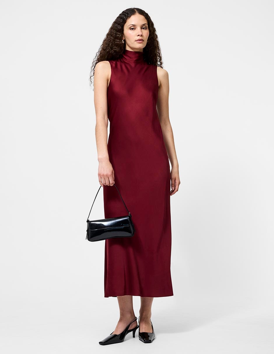 Vestido crop de fiesta French Connection