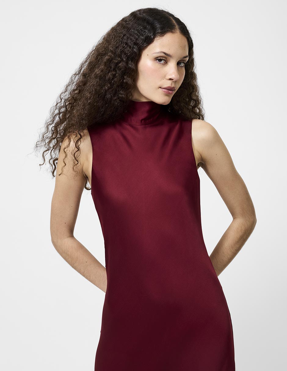 Vestido crop de fiesta French Connection