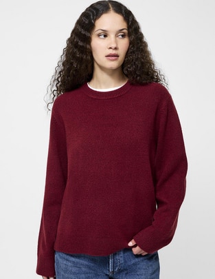 Suéter French Connection cuello redondo para mujer
