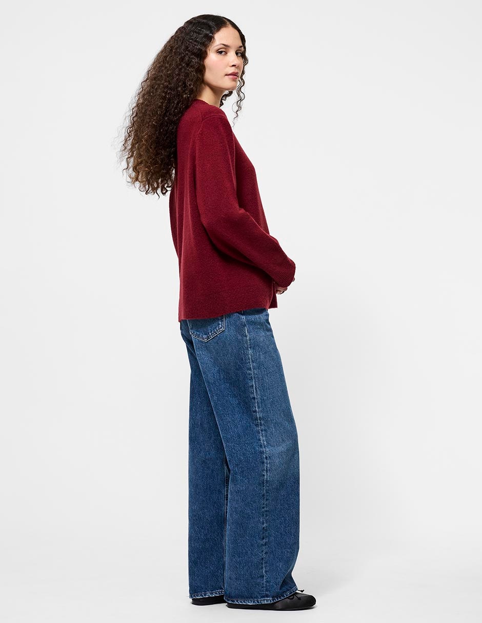 Suéter French Connection cuello redondo para mujer