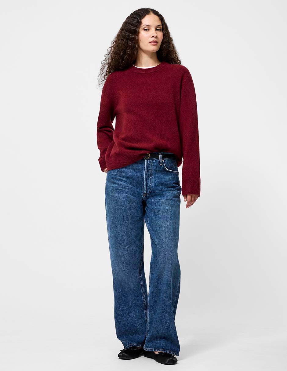 Suéter French Connection cuello redondo para mujer