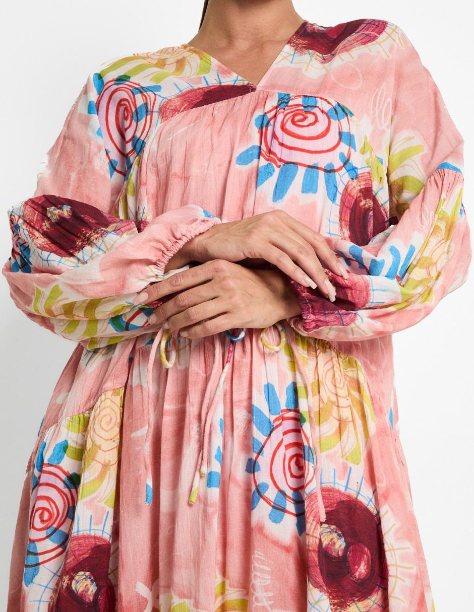 Vestido midi casual para mujer