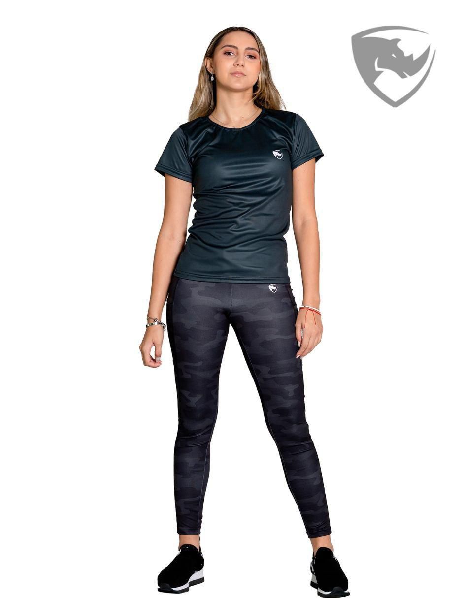Legging a la cintura con elástico para mujer 2