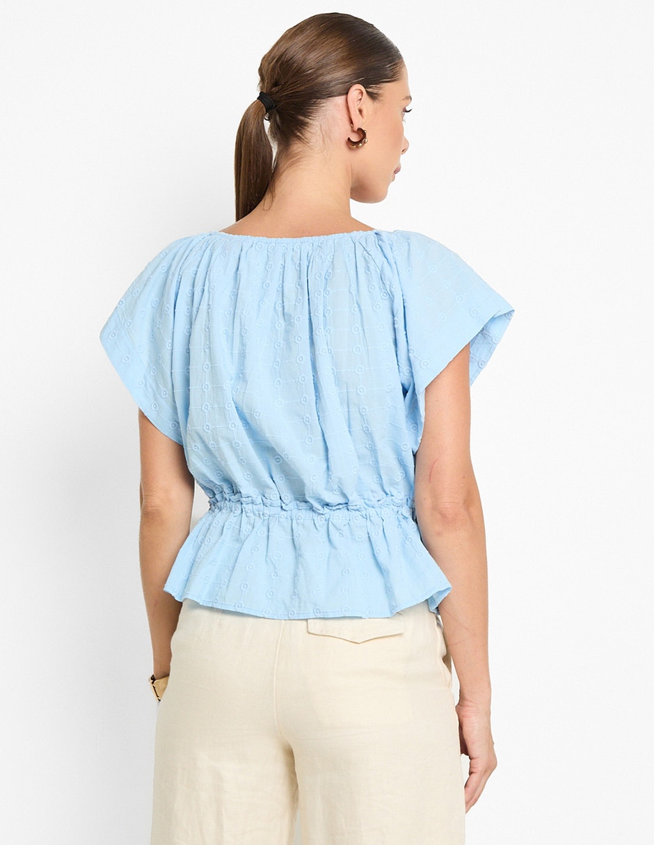 Blusa Scotch & Soda manga corta para mujer
