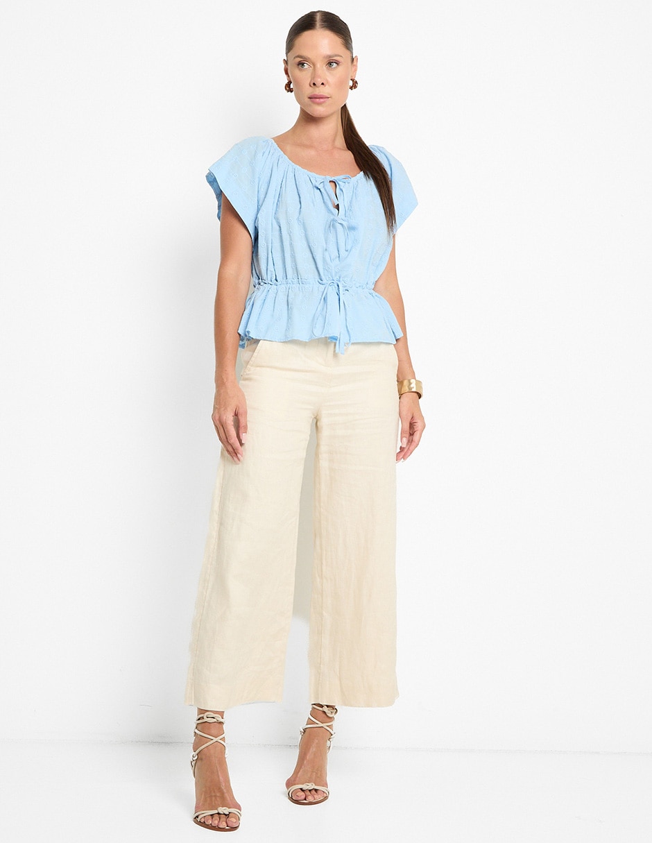 Blusa Scotch & Soda manga corta para mujer