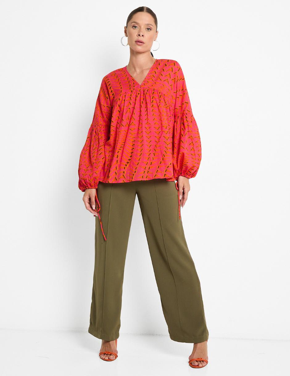 Blusa Scotch & Soda manga larga para mujer