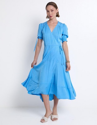 Vestido midi casual para mujer