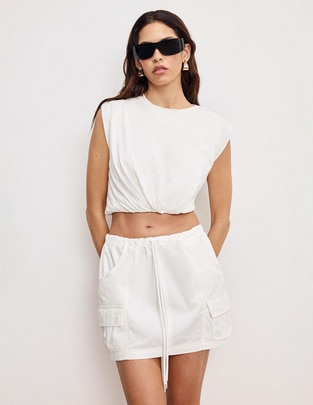 Playera manga corta cuello redondo para mujer Playera manga corta cuello redondo para mujer