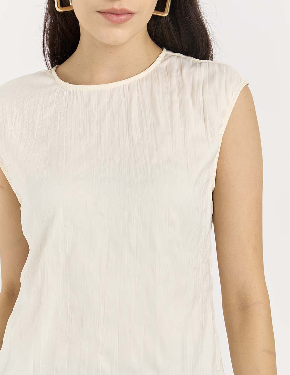 Blusa manga corta para mujer 2