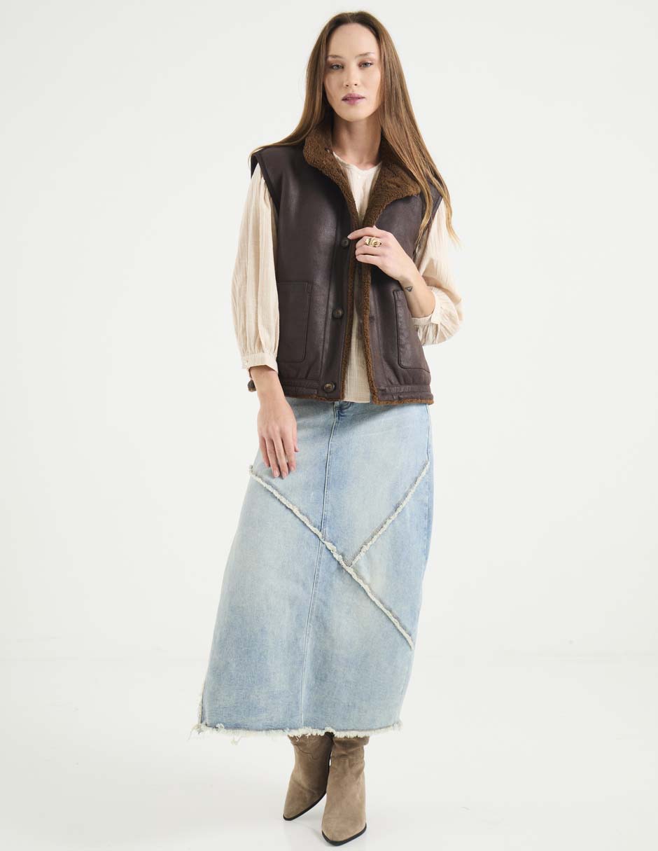 Chaleco impermeable para mujer