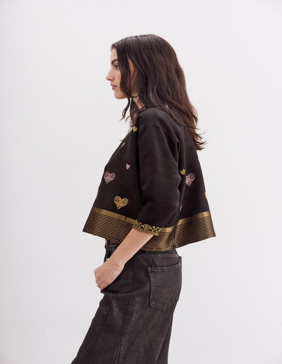 Blusa manga 3/4 para mujer 5