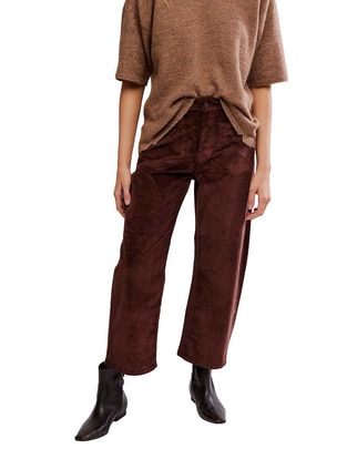 Pantalón coulotte regular para mujer 1