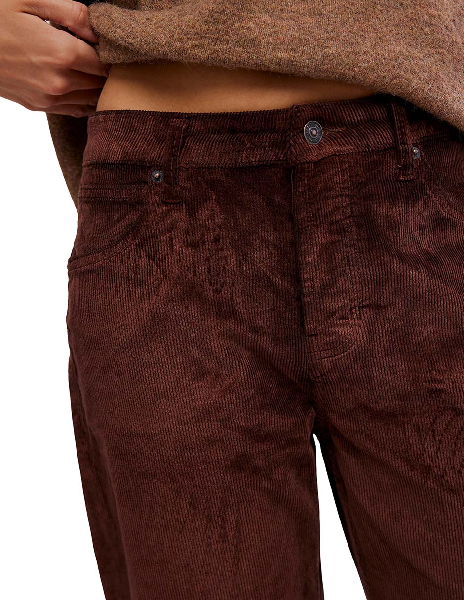 Pantalón coulotte regular para mujer 9