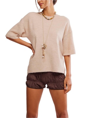 Suéter cuello redondo para mujer 1