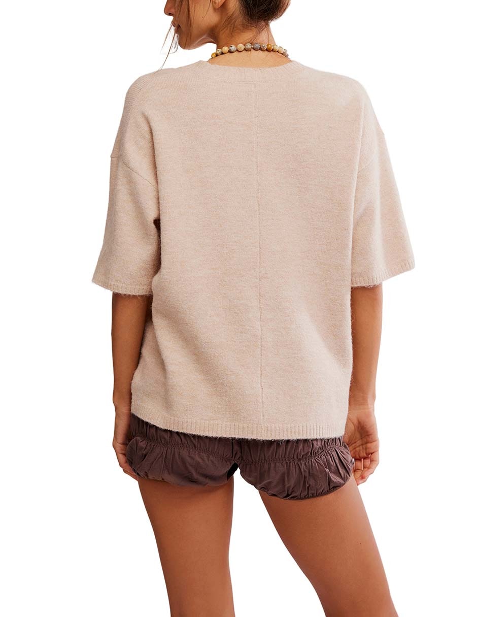 Suéter cuello redondo para mujer 6