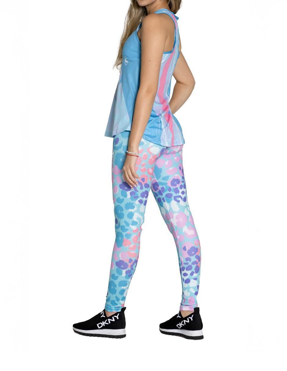 Legging cintura alta con elástico para mujer 3