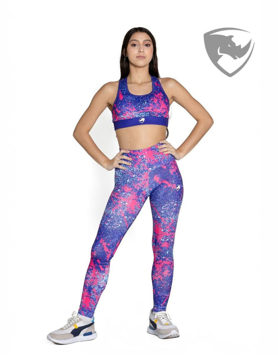 Legging cintura alta con elástico para mujer 3