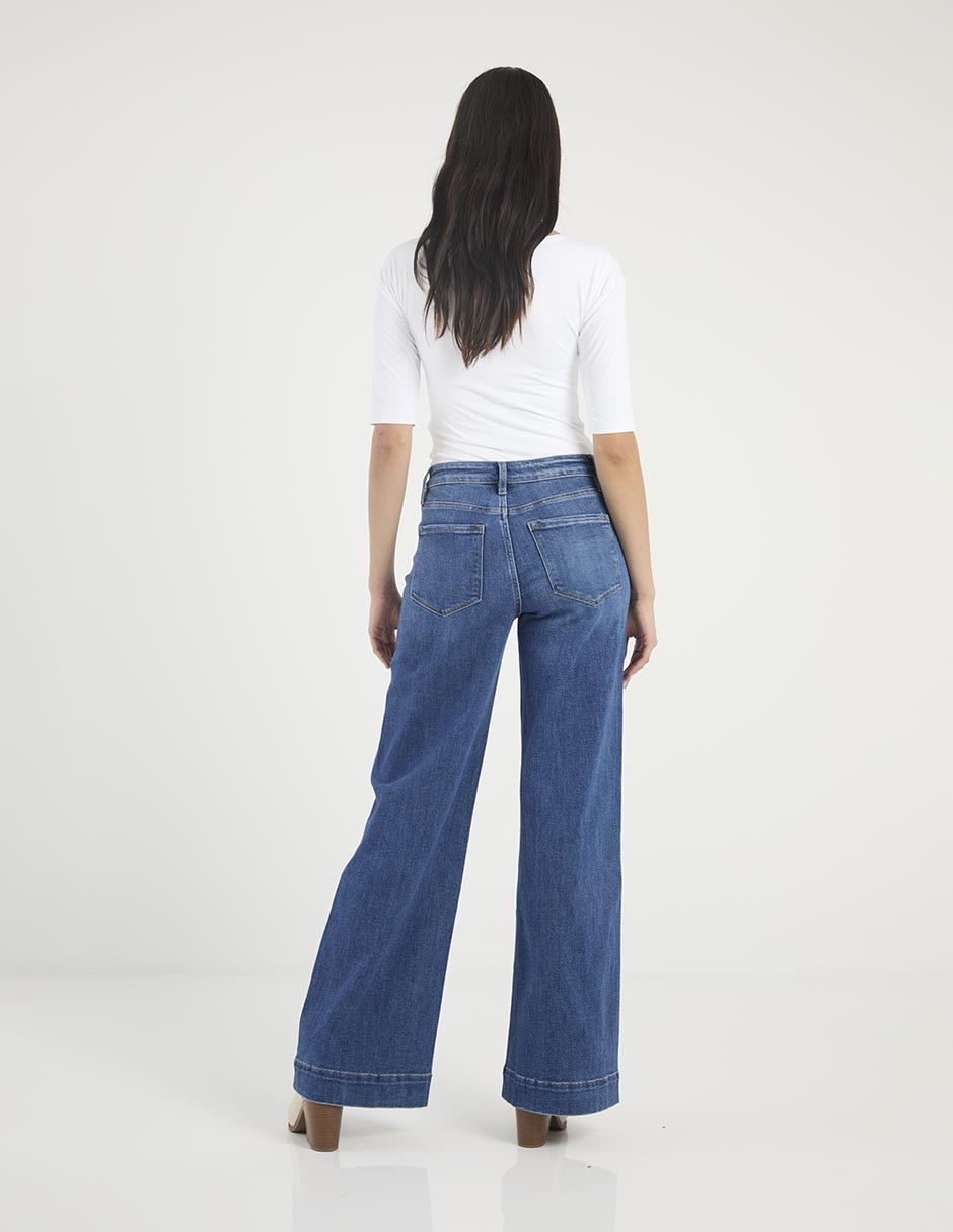 Jeans wide legpara mujer 2
