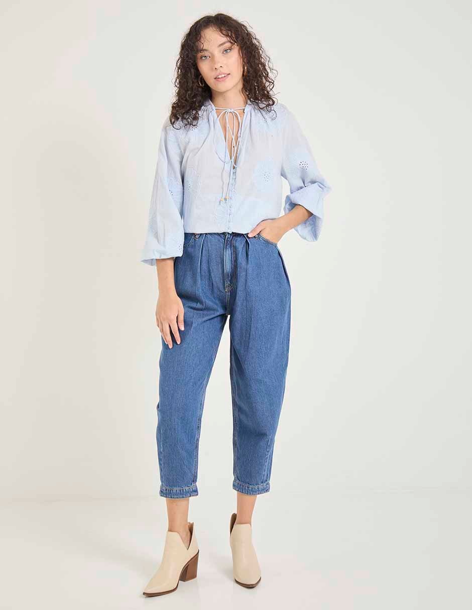 Jeans straight Scotch & Soda para mujer