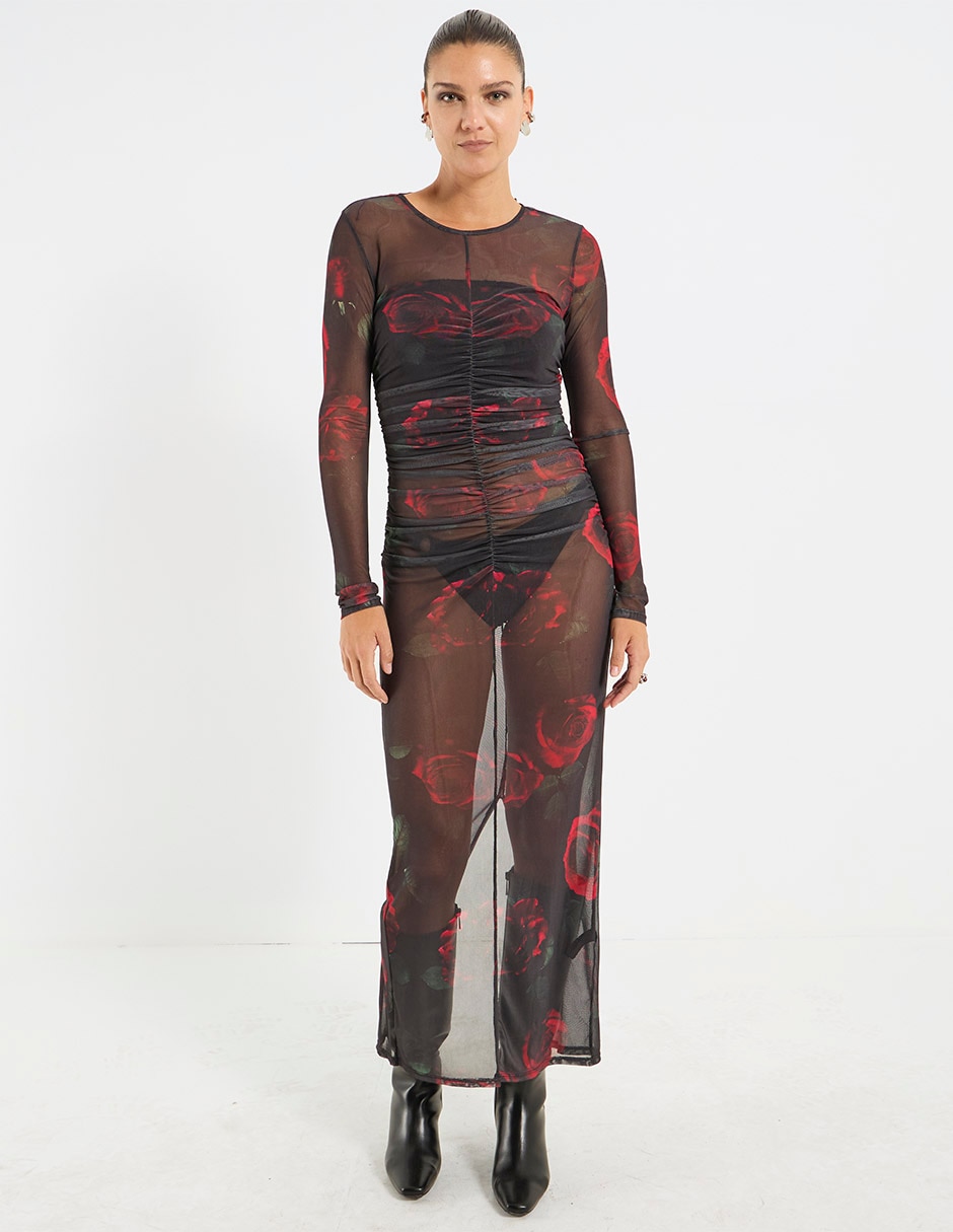 Vestido crop casual para mujer Vestido crop casual para mujer