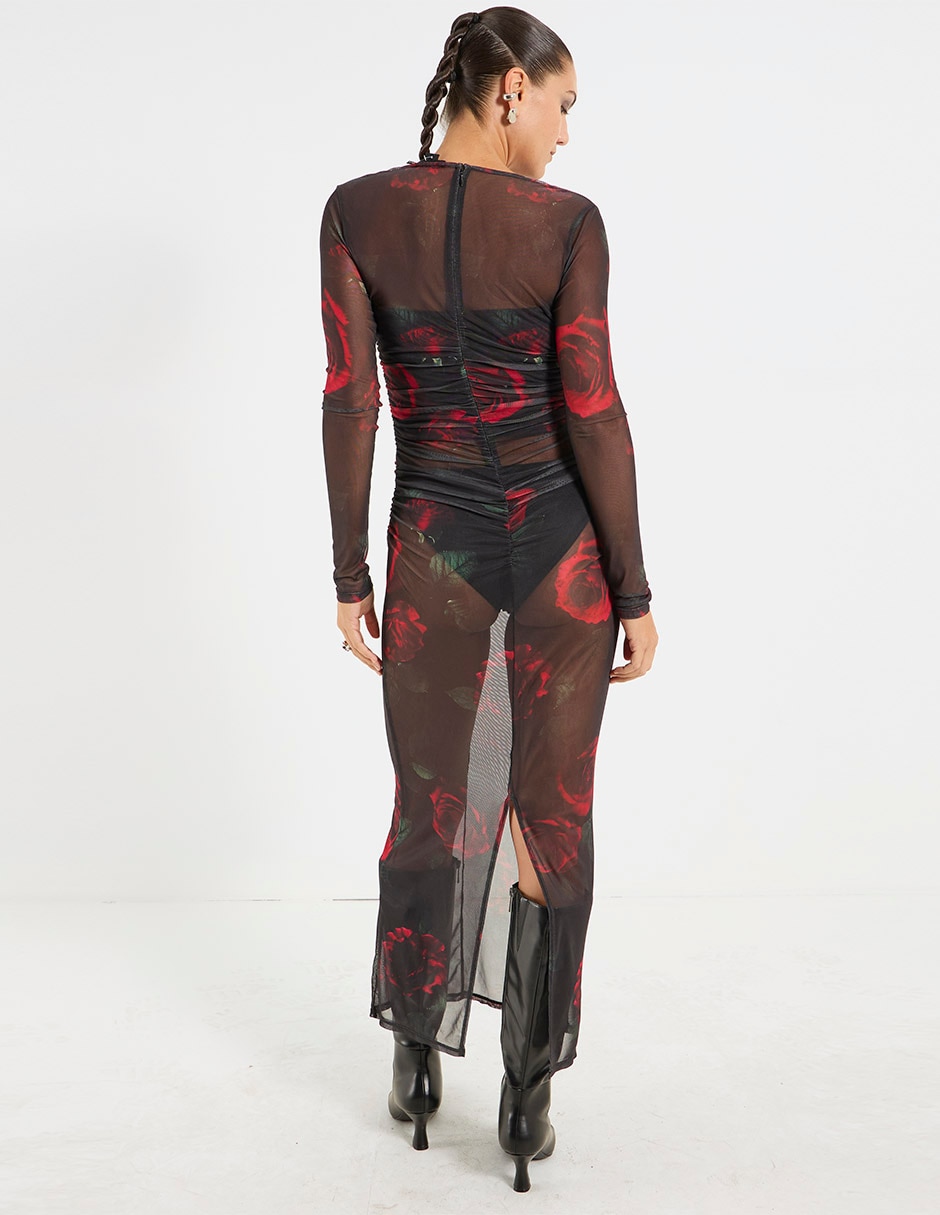 Vestido crop casual para mujer