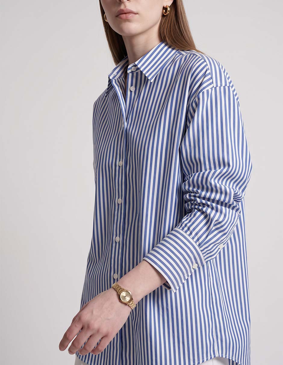 Camisa casual de algodón para mujer 2