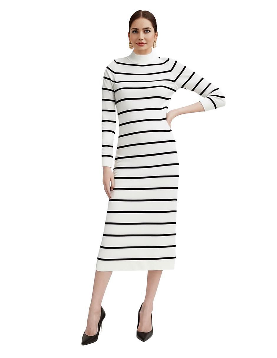 Vestido midi casual para mujer Vestido midi casual para mujer
