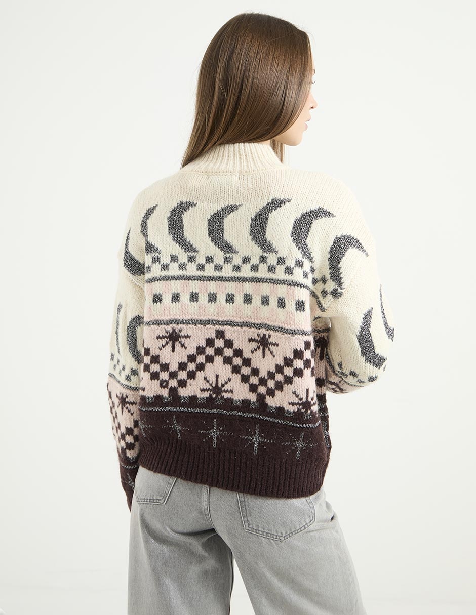 Suéter Scotch & Soda cuello alto para mujer