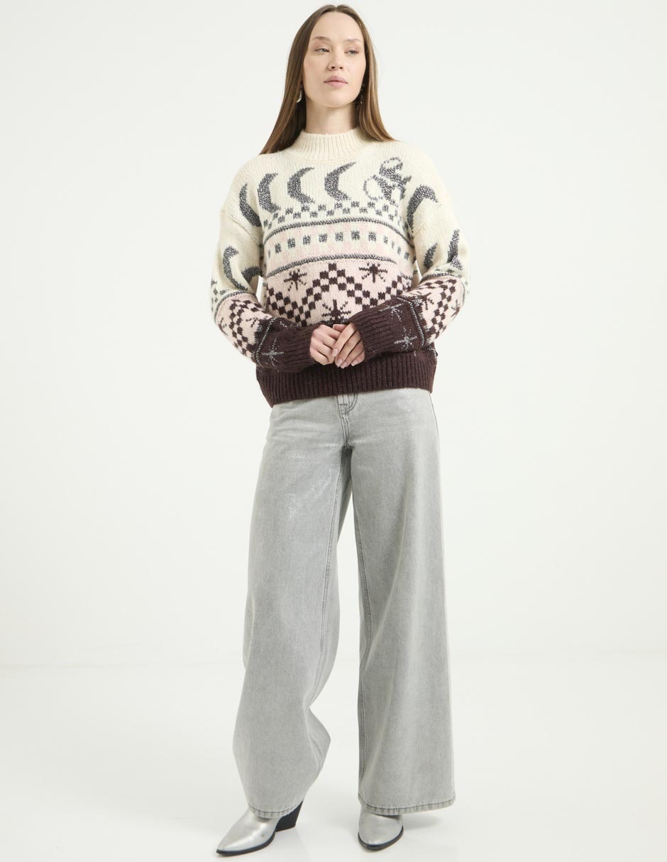 Suéter Scotch & Soda cuello alto para mujer