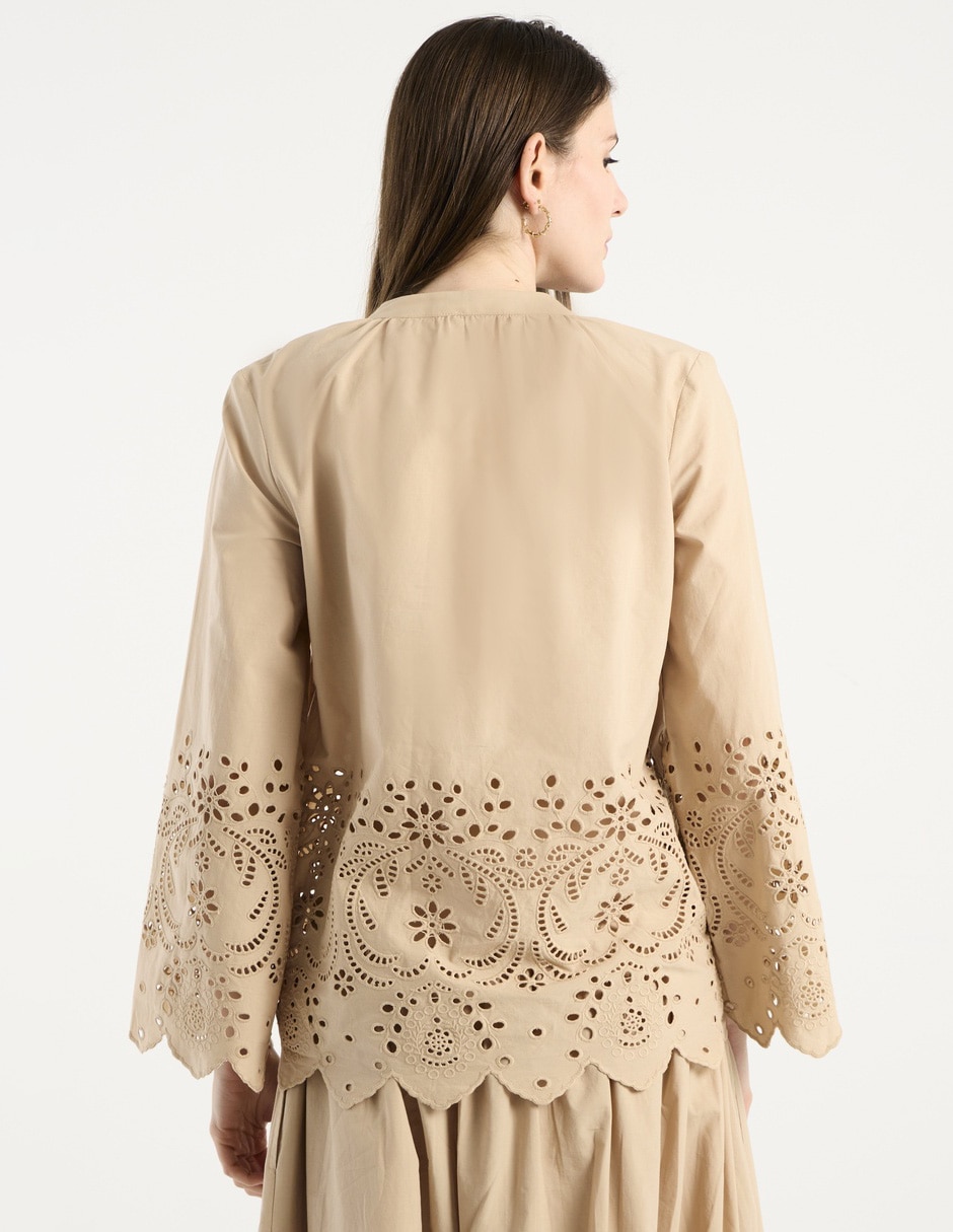 Blusa manga larga para mujer 11