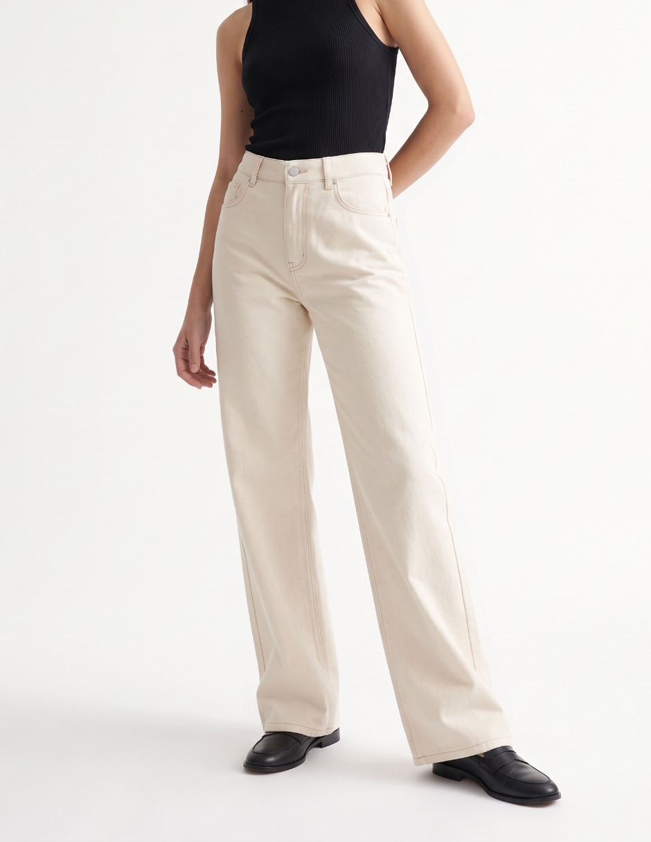 Jeans straight para mujer Jeans straight para mujer