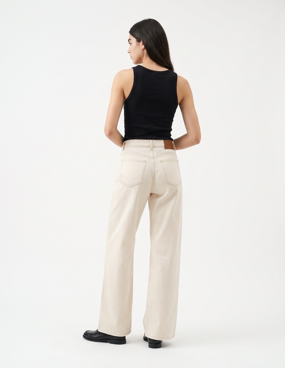 Jeans straight para mujer 3