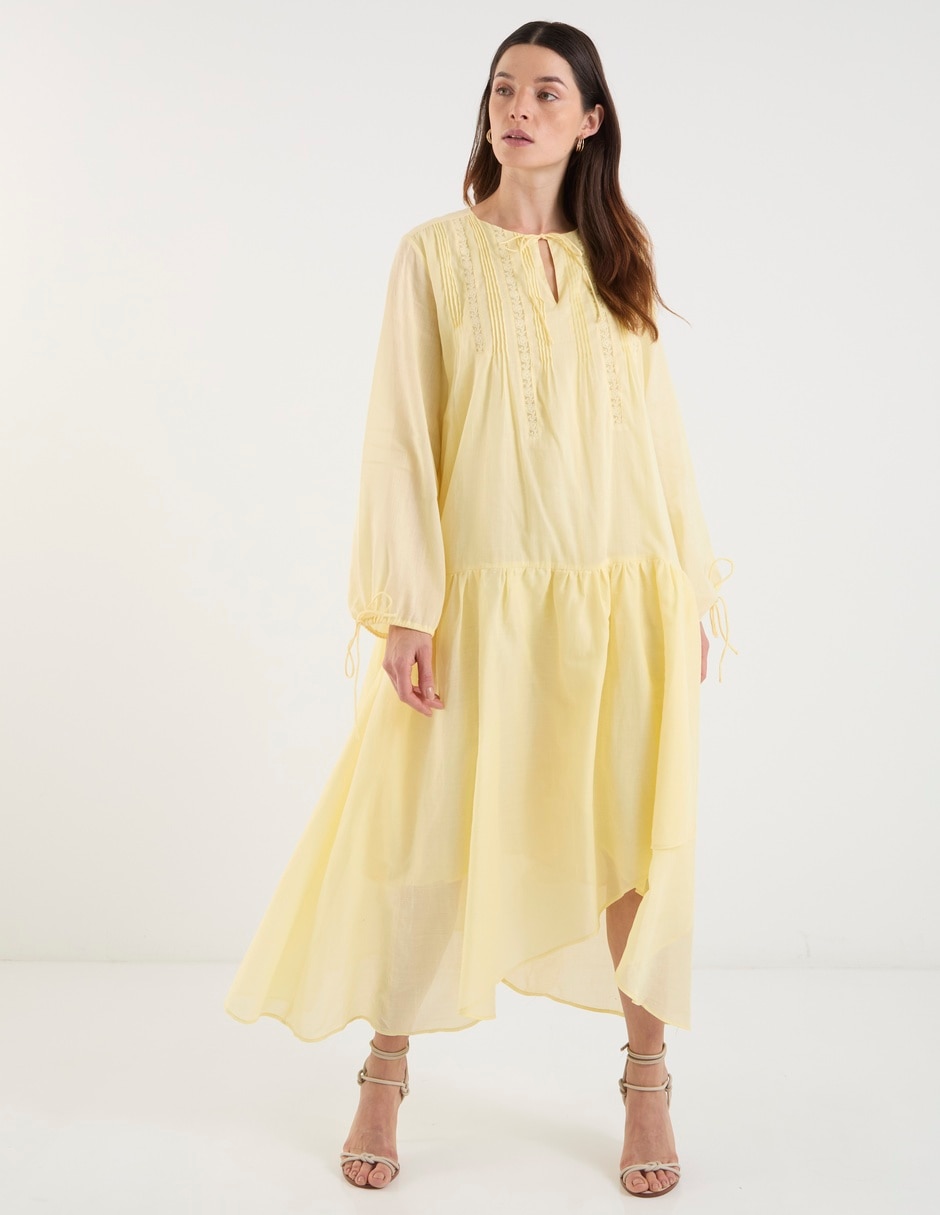 Vestido midi casual para mujer