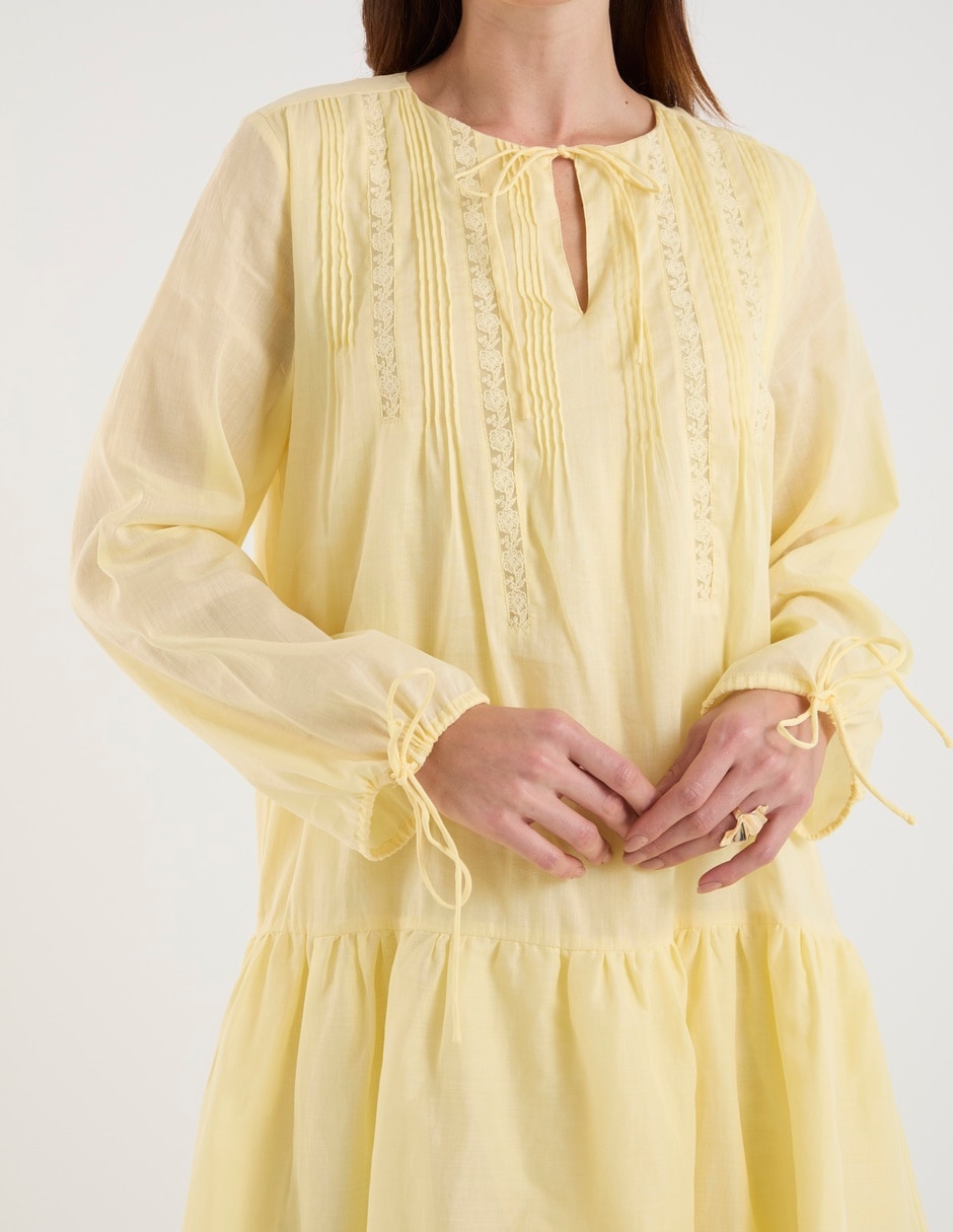 Vestido midi casual para mujer
