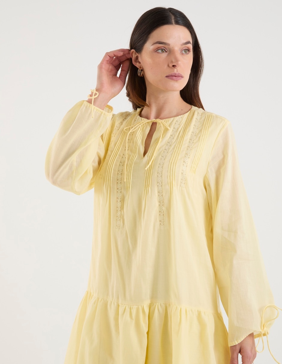 Vestido midi casual para mujer