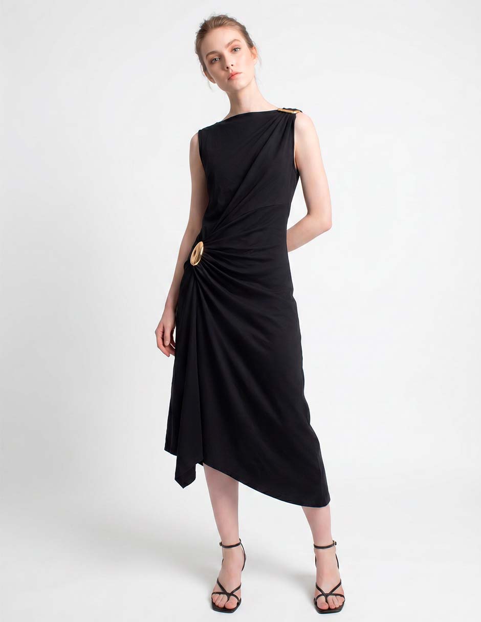Vestido midi de noche para mujer 3