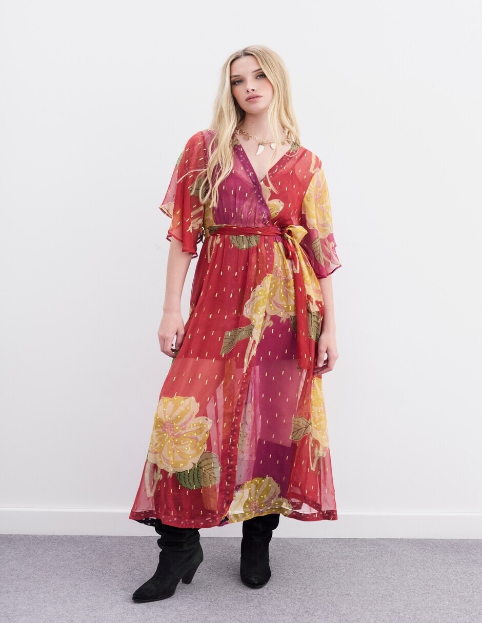 Vestido largo casual para mujer 1